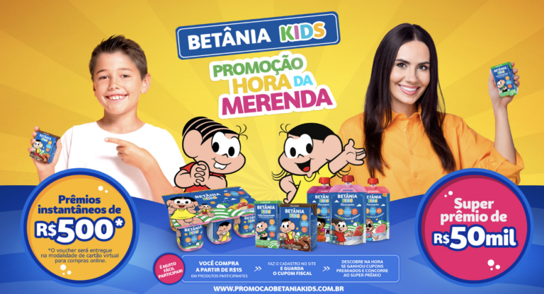 Batux transforma merenda em diversão para Betânia Kids