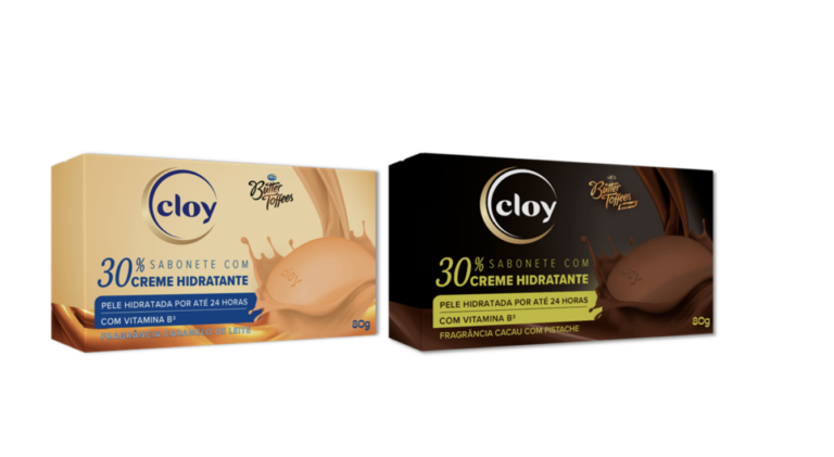 Butter Toffees estreia nas collabs em linha de sabonetes Cloy