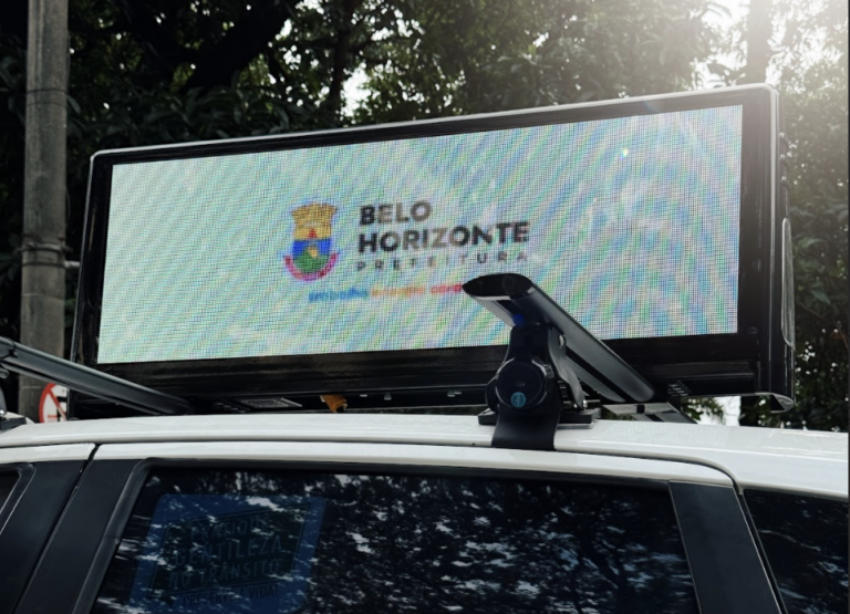 BH ganha novo veículo de comunicação: o Taxi Mídia