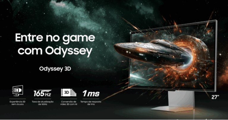 Samsung lança monitores Odyssey no Brasil