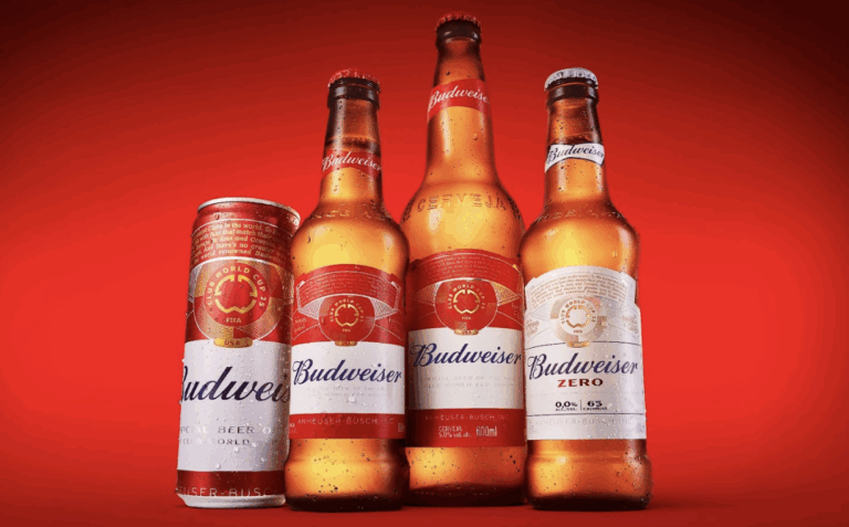 Budweiser lança embalagens temáticas para a FIFA