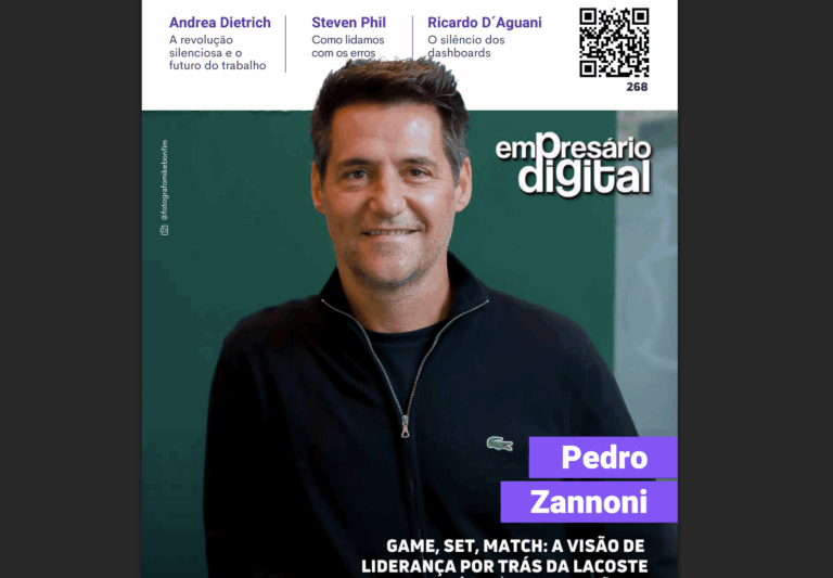 Pedro Zannoni é a capa da Revista Empresário Digital