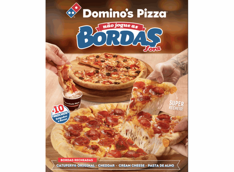 Domino’s provoca: não jogue a borda fora!