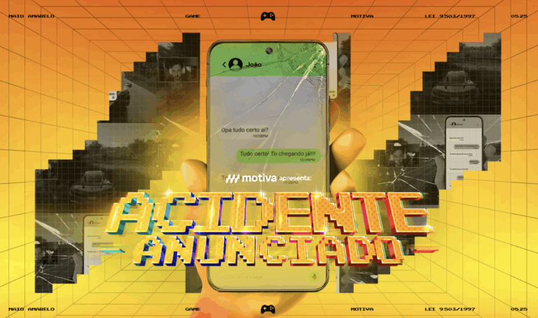 Motiva Rodovias promove campanha sobre os riscos do celular ao volante