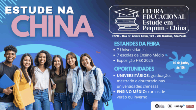 Feira Educacional “Estude em Pequim, China” acontece em SP