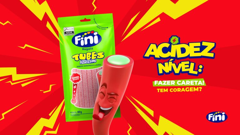Fini inova ao apresentar Tubes Azedíssimo