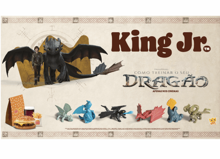 Personagens de Como Treinar o Seu Dragão aterrissam no BK