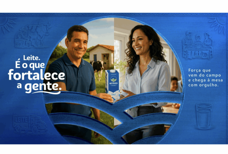 Betânia lança campanha “Leite. É o que fortalece a gente”