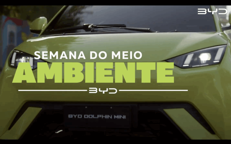 BYD apresenta nova campanha em prol do Meio Ambiente