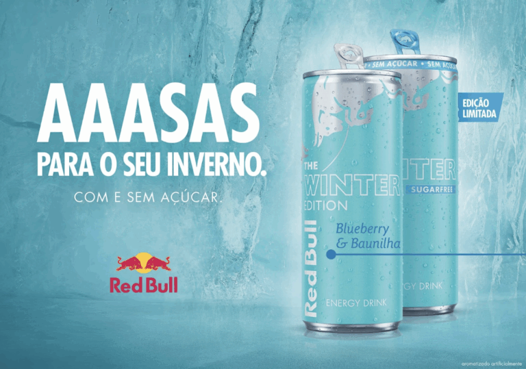 Red Bull lança Red Bull Winter Edition Blueberry & Baunilha