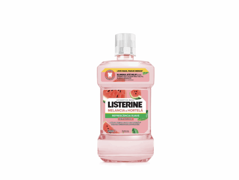 LISTERINE lança enxaguante de melancia e hortelã de 1 litro