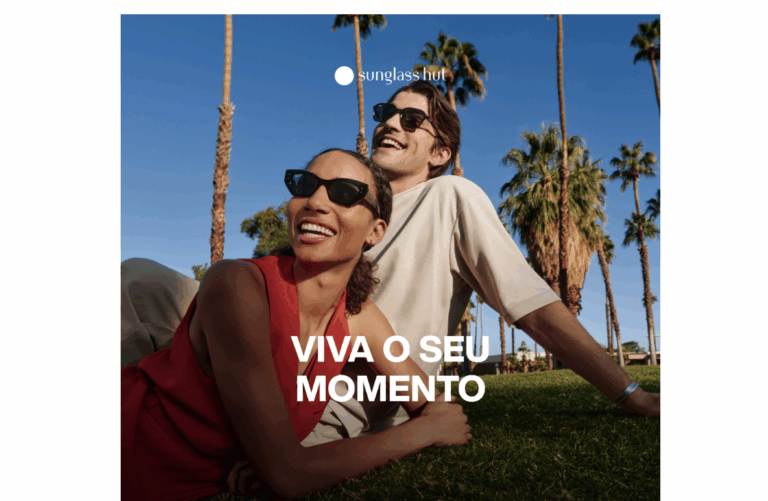 Sunglass Hut apresenta a campanha “Viva Seu Momento”