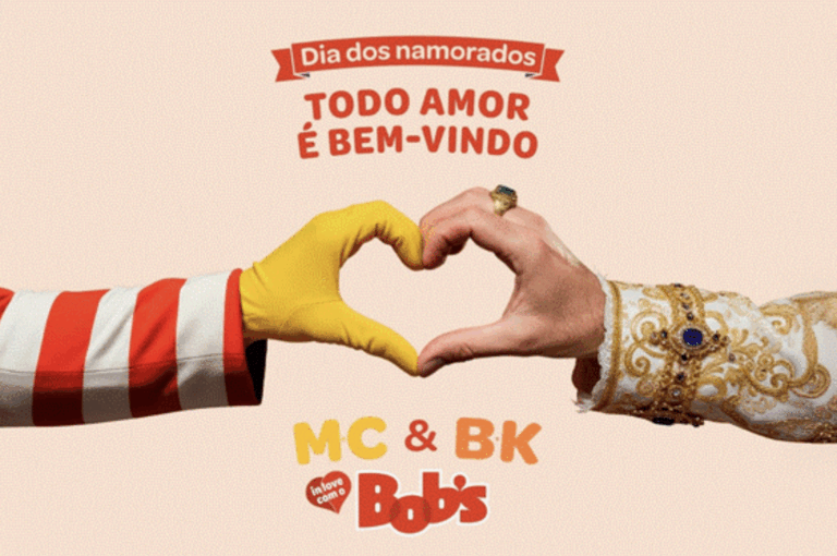 Bob’s une rivais em campanha de namorados criada pela Artplan