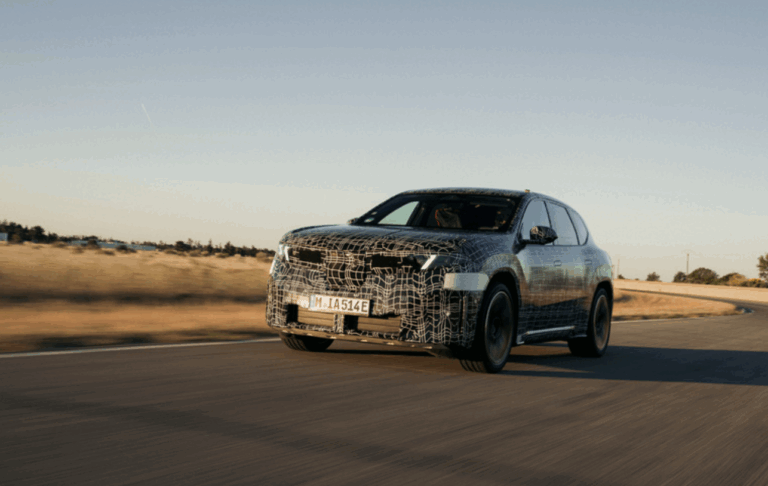 BMW iX3 entra em fase final de testes