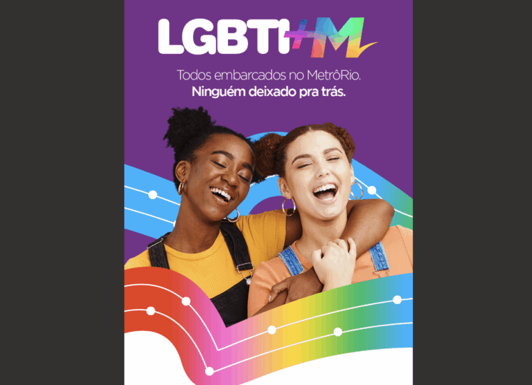 MetrôRio promove ações para celebrar Mês do Orgulho