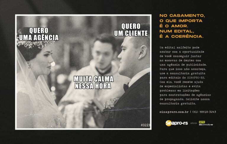 Sinapro-RS lança campanha de consultoria para editais de publicidade