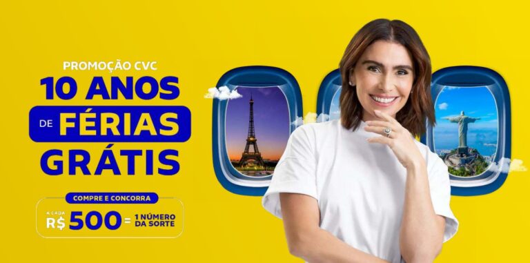 CVC lança nova campanha “10 anos de férias grátis”