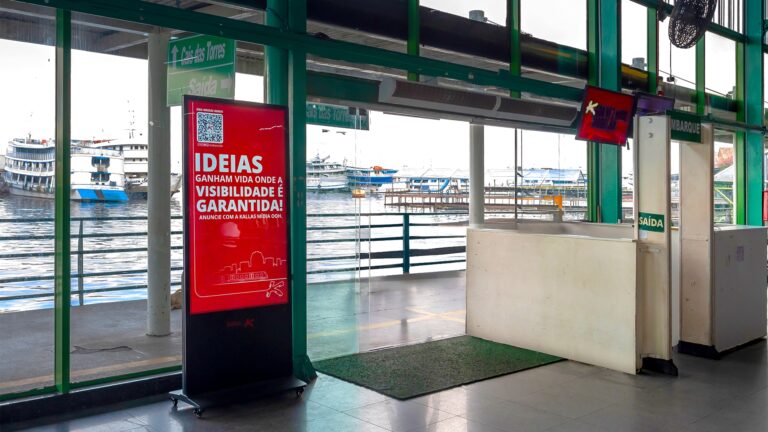 Kallas Mídia OOH dobra presença no Porto de Manaus