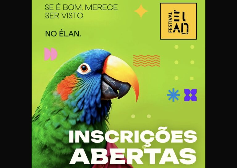 Inscrições do Festival Élan 2025 estão abertas