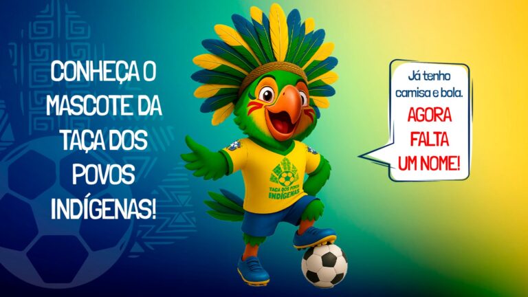 Taça dos Povos Indígenas convida público a escolher nome de seu mascote