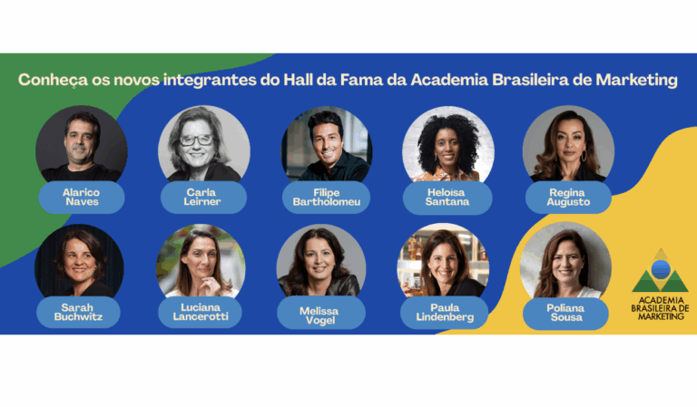 Academia Brasileira de Marketing divulga novos integrantes do Hall da Fama