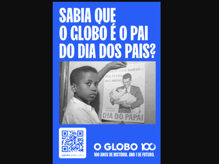 O GLOBO lança campanha em comemoração ao centenário