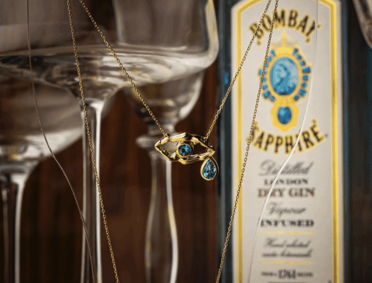 Bombay Sapphire e Rastro transformam mixologia em jóia