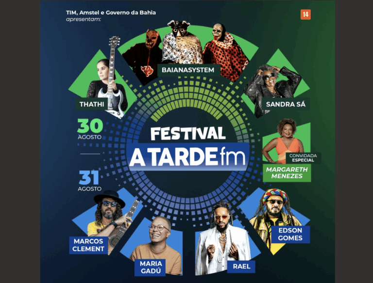 Festival A TARDE FM celebra o aniversário da rádio