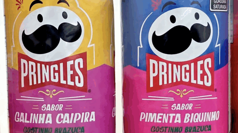 Pimenta Biquinho e Galinha Caipira são os novos sabores Pringles