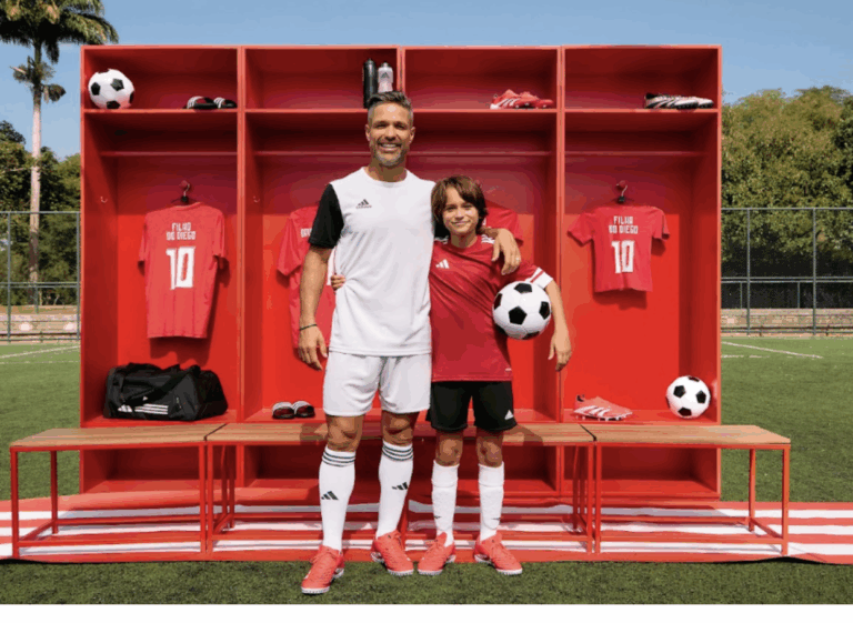 Centauro celebra Dia dos Pais com Diego Ribas