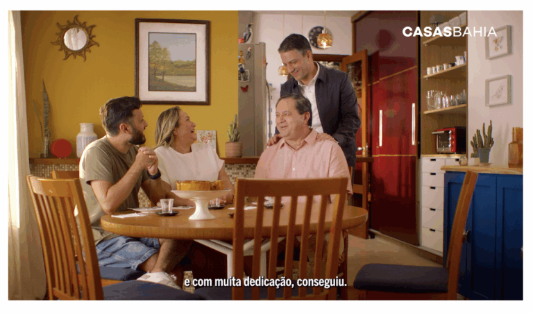 Casas Bahia apresenta campanha de Dia dos Pais