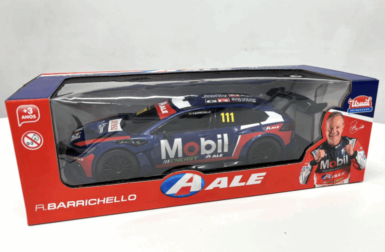 Postos ALE promovem miniaturas do carro de Rubens Barrichello