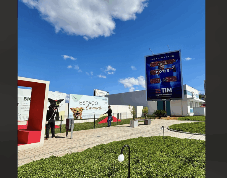 Joinville ganha nova praça pet na Rua Max Colin 