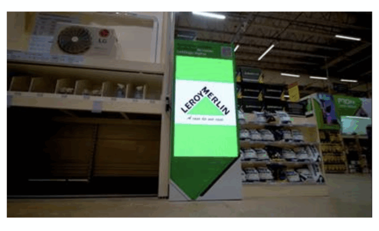 THE LED transforma varejo físico da Leroy Merlin