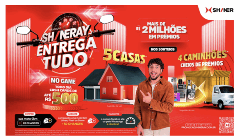 Shineray do Brasil estreia “Shineray Entrega Tudo”
