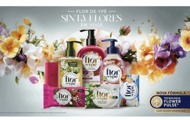 Ypê relança linha de sabonetes Flor de Ypê