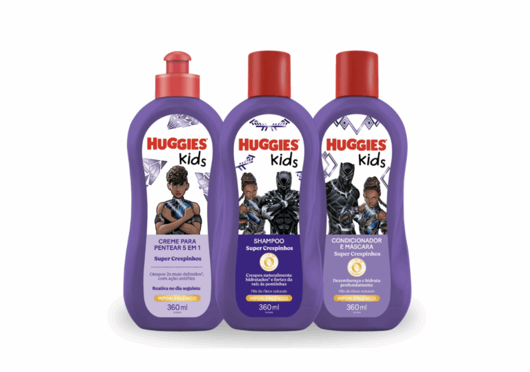 Huggies Kids lança Super Crespinhos Pantera Negra