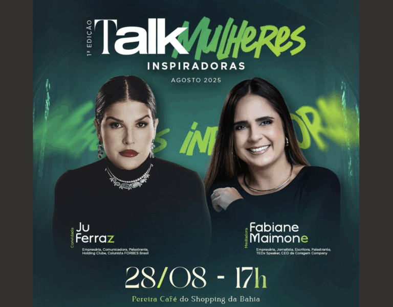 ALSCIB e Shopping da Bahia lançam Talk Mulheres Inspiradoras