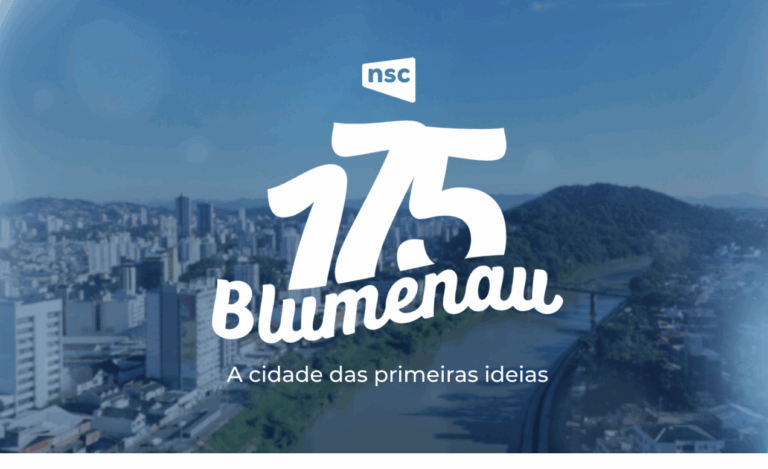 NSC comemora os 175 anos de Blumenau 