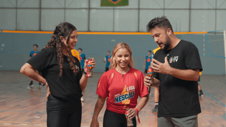Nescau se une à CazéTV em incentivo ao esporte
