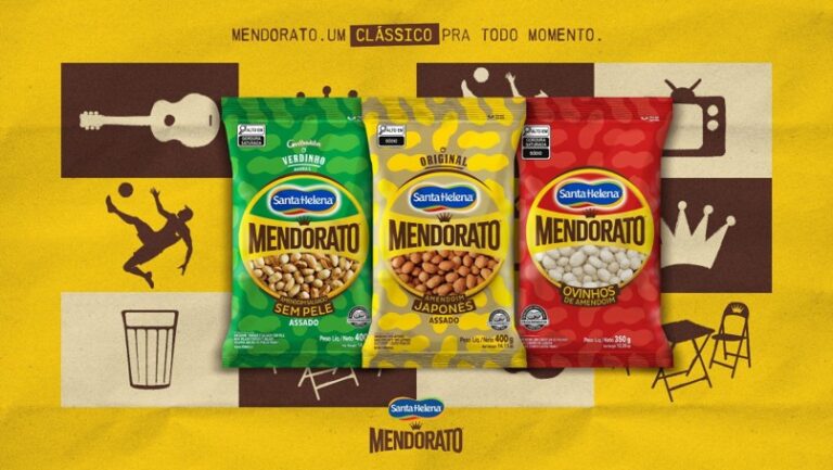 Mendorato lança Ovinhos e snacks de amendoim “Clássicos”
