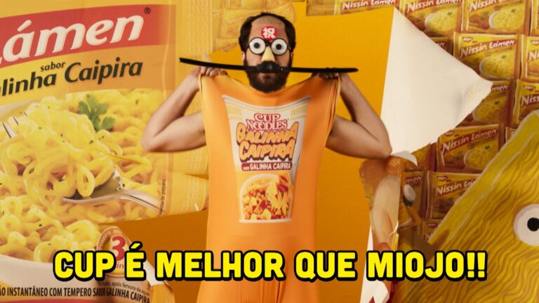 Cup Noodles apresenta campanha com Diogo Defante