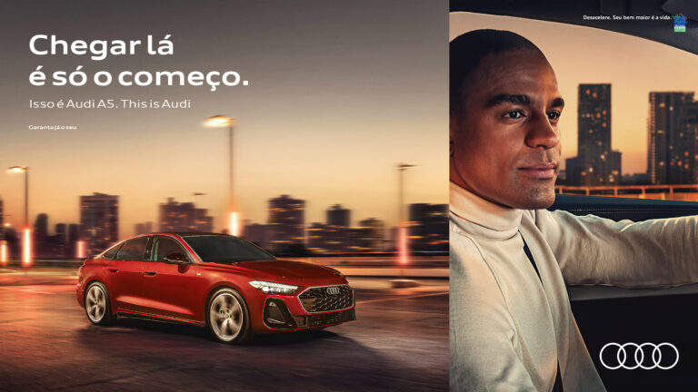 Audi apresenta campanha para o A5