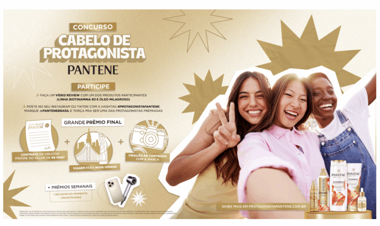 Pantene lança “Cabelo de Protagonista”