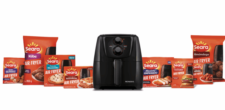 Seara lança Air Fryer em parceria com Mondial