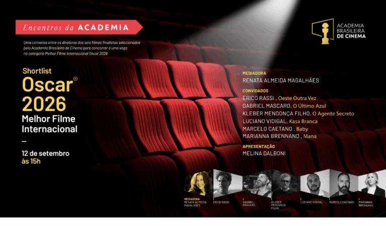 Academia Brasileira de Cinema promove encontro Oscar 2026