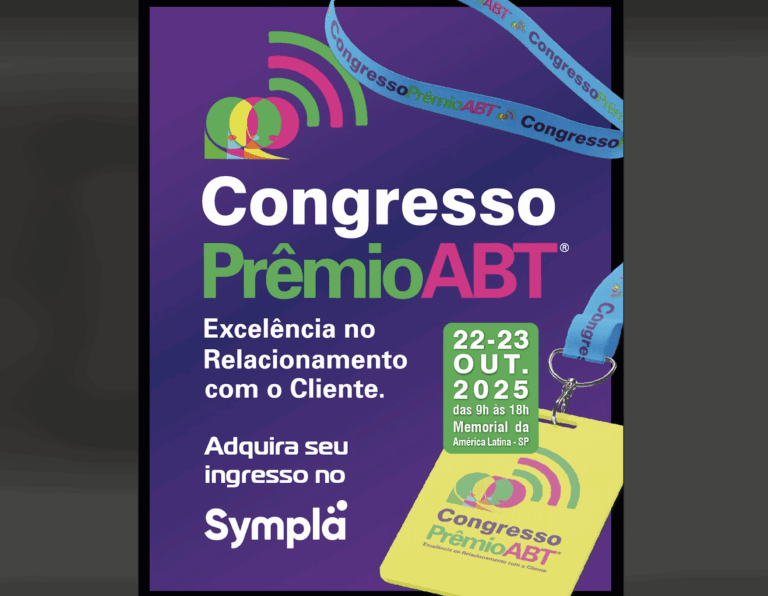 Congresso PrêmioABT será realizado dias 22 e 23.10