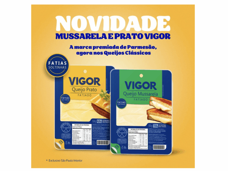 Vigor lança os clássicos Prato e Mussarela