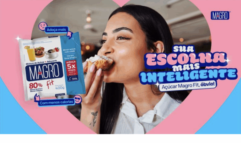Magro lança campanha do Açúcar Fit