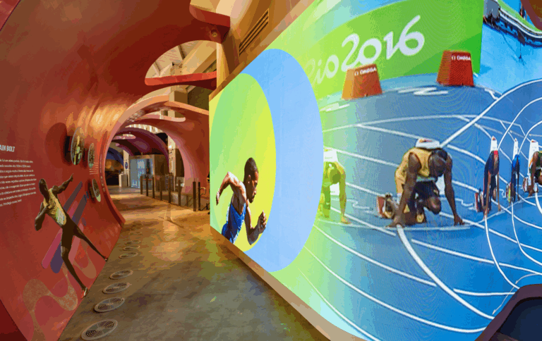 THE LED entrega projeto no Museu Olímpico do Rio